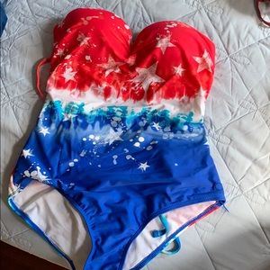 American color Swimsuit